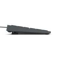 Hama Tastatur CK-400 Windows® 10 USB-A, USB-C inkl. USB-Kabel (USB-A/USB-C), Adapter (USB-C/USB-A), Kabelmanager schwarz