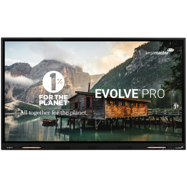 Legamaster Professionelles Display EVOLVE PRO EVP-6500 EU 65" C 3.840 x 2.160 Pixel Dauerbetrieb möglich