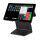 Olympia Registrierkasse T400DK 39 x 38 x 21,5 cm (B x H x T) 100 Bediener 100 Warengruppen schwarz