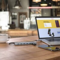 Hama USB-Hub Essential Line USB 3.2 Gen 1 anthrazit
