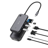 Verbatim USB-Hub Share my Screen WDA-01 USB-C schwarz