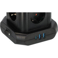 brennenstuhl® Tischsteckdosenleiste 8 Steckdosen 2m 3...