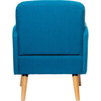 Paperflow Sessel BROOKS 62 x 79 x 77 cm (B x H x T) blau