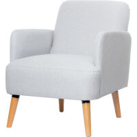 Paperflow Sessel BROOKS 62 x 79 x 77 cm (B x H x T) grau