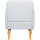 Paperflow Sessel BROOKS 62 x 79 x 77 cm (B x H x T) grau