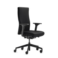 Trend Office Bürodrehstuhl to-strike work comfort pro 41-52cm Synchronmechanik Rolle weich gebremst (für Hartboden) Kunststoff schwarz