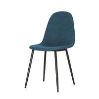 Paperflow Besucherstuhl MUST 120kg 100 % Polyester blau 2...