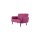 Paperflow Sofa easyChair LISBOA 176 x 83 x 81,5 cm (B x H x T) Kunstleder (79 % PVC, 21 % PES) lila