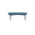 Paperflow Sitzbank GAIA 118 x 45,5 x 42 cm (B x H x T) Werkstoff des Bezuges: Stoff (100 % Polyester) Material der Sitzfläche: Spanplatte blau