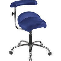 meychair Sitzhocker A20 Sattel blau Farbe des...