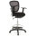 hjh OFFICE Arbeitsdrehstuhl TOP WORK 108 69-89cm Rolle hart gebremst (für Teppichboden) Kunststoff schwarz