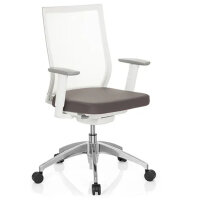 hjh OFFICE Bürodrehstuhl ASPEN WHITE 45-55cm...
