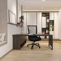 hjh OFFICE Bürodrehstuhl EXTENDER XXL 46-54cm...