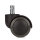 hjh OFFICE Ersatzrolle ROLO Metall/Kunststoff/Polyurethan, beschichtet schwarz 5 St./Pack.