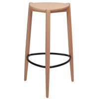 Paperflow Barhocker LUCK 68,5cm Buche, lackiert buche 2...