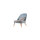 Paperflow Sessel COCOON 70 x 75,5 x 65,5 cm (B x H x T) blaugrau
