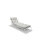 barths Campingliege Wörthersee 60 x 38 x 180 cm (B x H x T) max. Gewicht des Nutzers: 120kg Baumwolle/Polyester grau/weiß