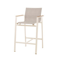 barths Barhocker Rhodos 74cm Kunststoffgewebe sand