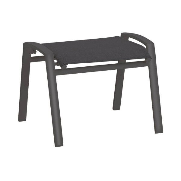barths Gartenhocker Cavalese 59 x 45 x 51 cm (B x H x T) 2,4kg Kunststoffgewebe anthrazit
