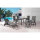 barths Gartenhocker Larino 48 x 43 x 48 cm (B x H x T) 2,9kg Kunststoffgewebe anthrazit 2 St./Pack.