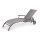 barths Gartenliege Larino 72 x 47 x 202 cm (B x H x T) 9,7kg Textilene anthrazit 2 St./Pack.