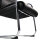 hjh OFFICE Besucherstuhl SOVRANO V 120kg 100% Polyurethan schwarz