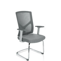 hjh OFFICE Besucherstuhl BRETON V W 120kg 100 % Polyester...