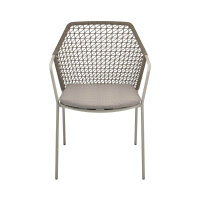 barths Gartenstuhl Burano 58,5 x 83,5 x 60 cm (B x H x T) 100 % Polyester sand 4 St./Pack.