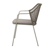 barths Gartenstuhl Burano 58,5 x 83,5 x 60 cm (B x H x T) 100 % Polyester sand 4 St./Pack.