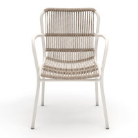 barths Gartenstuhl Ives 66 x 86 x 56 cm (B x H x T) 100 % Polyester sand 2 St./Pack.