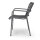 barths Gartenstuhl Ives 66 x 86 x 56 cm (B x H x T) 100 % Polyester anthrazit 2 St./Pack.