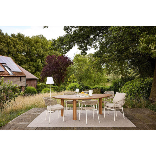 barths Gartenstuhl Spitz 59 x 82 x 66 cm (B x H x T) 100 % Polyester sand 2 St./Pack.