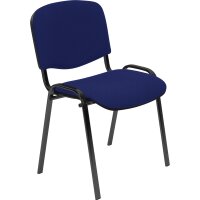 NowyStyl Besucherstuhl ISO 110kg 100 % Polypropylen blau