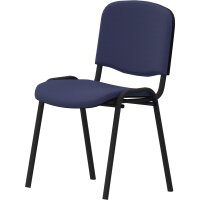 NowyStyl Besucherstuhl ISO 110kg 100 % Polypropylen blau