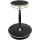 NowyStyl Sitz-Steh-Hocker Belise 28,5cm Buchenschichtholz/Schaum schwarz