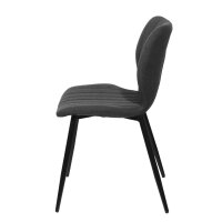 Paperflow Besucherstuhl Line 100 % Polyester anthrazit 2...