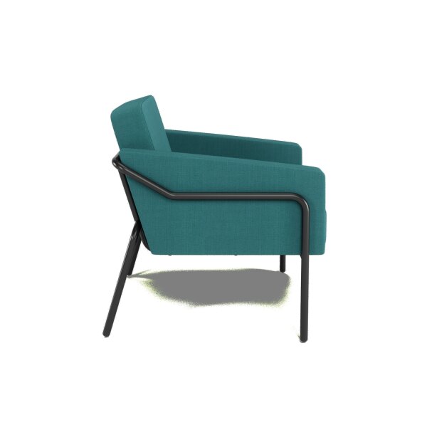 Paperflow Sessel Medso Klassik Größe: L 75 x 73,6 x 74,3 cm (B x H x T) blau