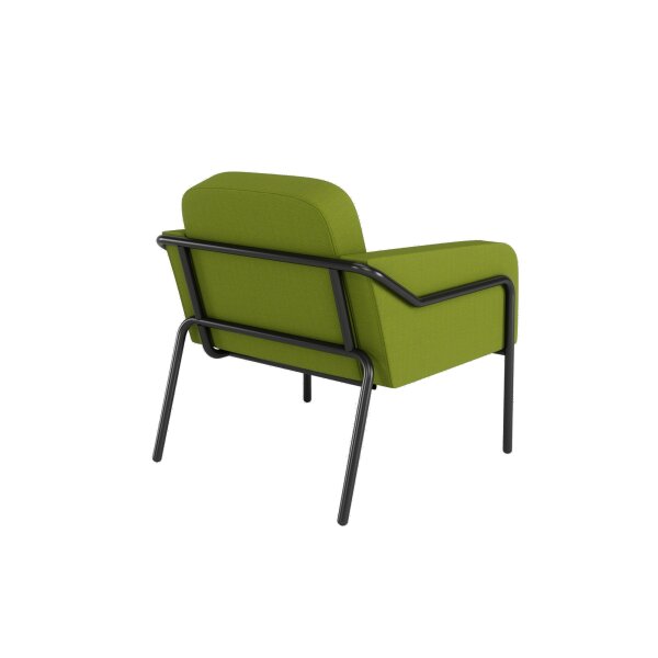 Paperflow Sessel Medso Rund Größe: L 75 x 73,6 x 74,3 cm (B x H x T) grün