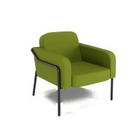 Paperflow Sessel Medso Rund Größe: L 75 x 73,6 x 74,3 cm (B x H x T) grün