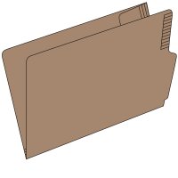 Remfile KARDEX 11-400, 320 g-m², Verpackungseinheit 100 Stück grau