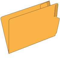 Remfile KARDEX 11-400, 320 g-m², Verpackungseinheit 100 Stück gelb