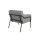 Paperflow Sessel Medso Modell T Größe: L 75 x 73,6 x 74,3 cm (B x H x T) grau