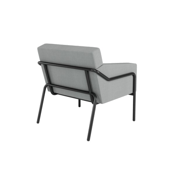Paperflow Sessel Medso Modell T Größe: L 75 x 73,6 x 74,3 cm (B x H x T) grau