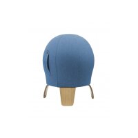 ALBA Sitzhocker Loona Farbe der Sitzfläche: blau