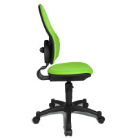 TOPSTAR Kinderdrehstuhl Sitness Kid 30 Rolle hart gebremst (für Teppichboden) Polyamid grün