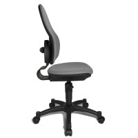 TOPSTAR Kinderdrehstuhl Sitness Kid 30 Rolle hart gebremst (für Teppichboden) Polyamid dunkelgrau