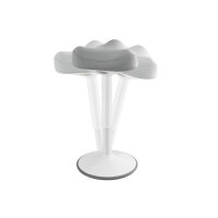 ALBA Sitz-Steh-Hocker 35,5cm Polyester grau