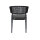 barths Gartenstuhl Spitz 59 x 82 x 66 cm (B x H x T) anthrazit 2 St./Pack.