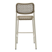 FEROS Barhocker Dante 75cm Polyethylen-Geflecht sand 4 St./Pack.