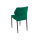 FEROS Stuhl Louis Innenbereich 49 x 80 x 56 cm (B x H x T) Velours grün 4 St./Pack.